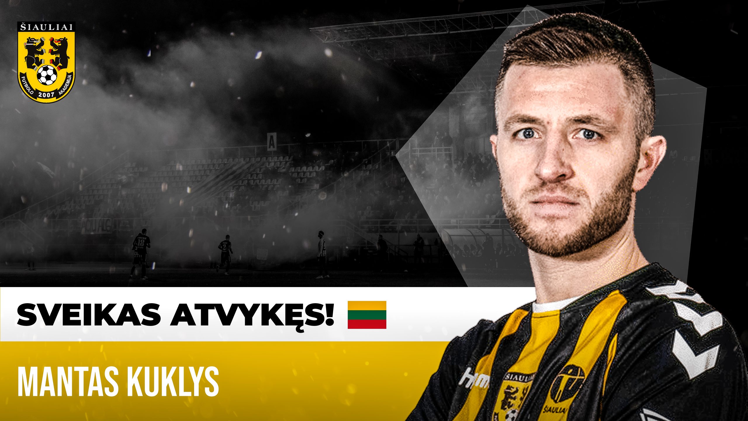 Read more about the article <strong>Mantas Kuklys grįžta į gimtuosius Šiaulius</strong>
